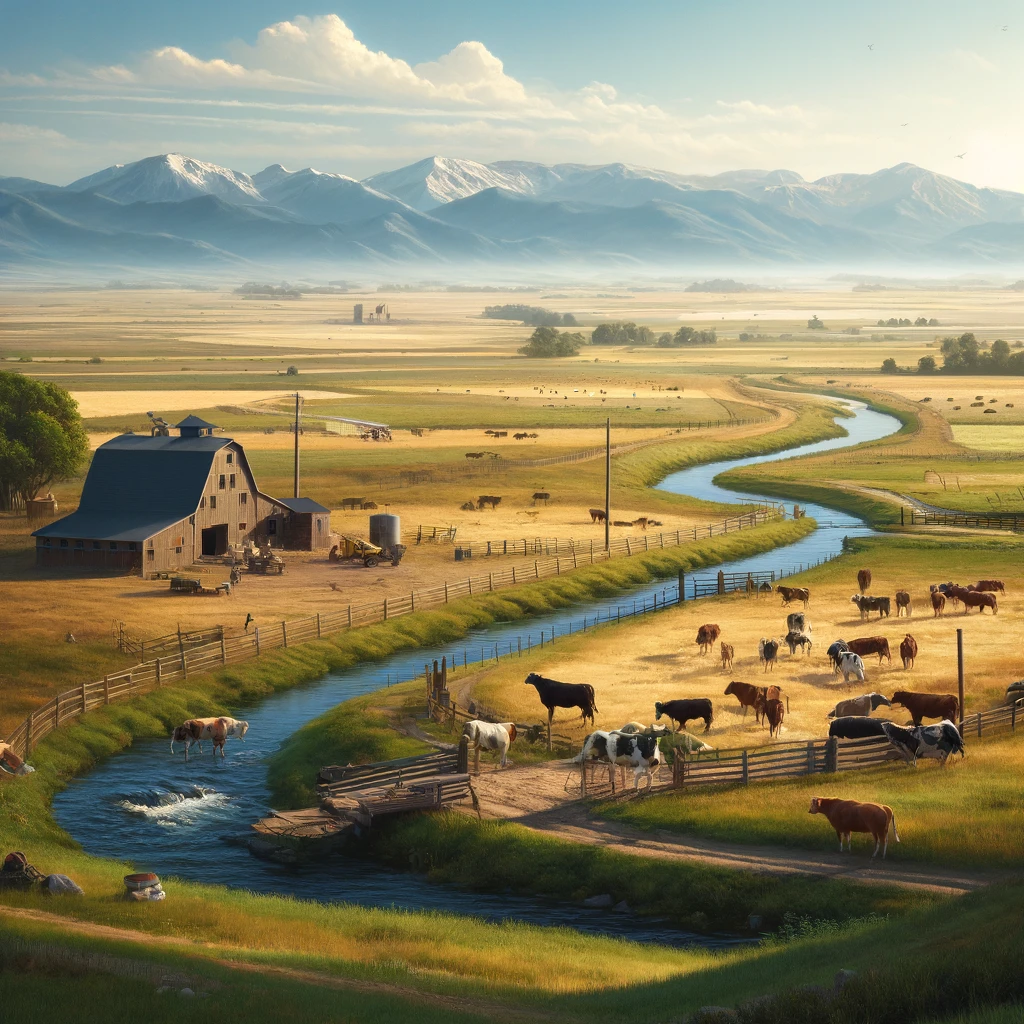 Ranch landscape